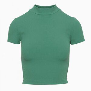 Formarib Mockneck T-Shirt - Ribbed mock-neck t-shirt (Wilfred, L)